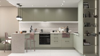Тренды и новые цвета в дизайне современных кухонь в 2023 году в Шахте - shahta.mebel54.com | фото