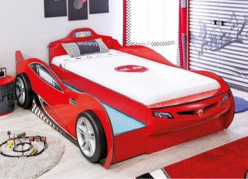 CARBED Кровать-машина Coupe с выдвижной кроватью Red 20.03.1306.00 в Шахте - shahta.mebel54.com | фото