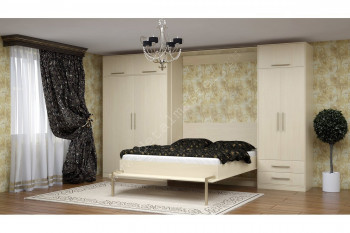 Комплект мебели со шкаф-кроватью трансформер Ратмир в Шахте - shahta.mebel54.com | фото