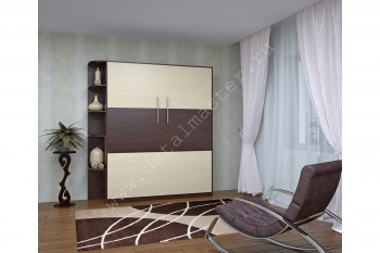 Комплект мебели со шкаф-кроватью трансформер Ульяна в Шахте - shahta.mebel54.com | фото