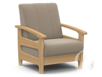 Кресло для отдыха Омега (бук лак/CATANIA LATTE) в Шахте - shahta.mebel54.com | фото