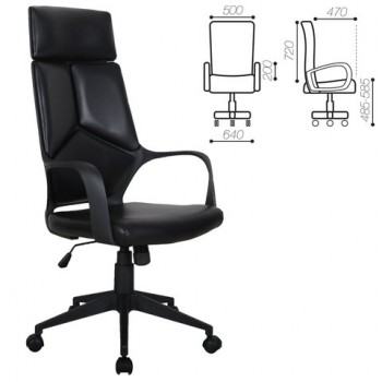 Кресло офисное BRABIX Prime EX-515 (экокожа) в Шахте - shahta.mebel54.com | фото