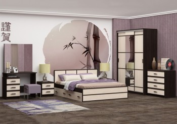 Модульная спальня Сакура в Шахте - shahta.mebel54.com | фото