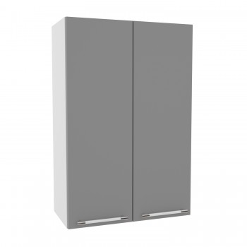Ройс ВП 600 Шкаф верхний высокий (Графит софт/корпус Серый) в Шахте - shahta.mebel54.com | фото