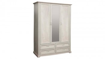 Шкаф для одежды "Сохо" (бетон пайн белый/4 ящика/1532) в Шахте - shahta.mebel54.com | фото
